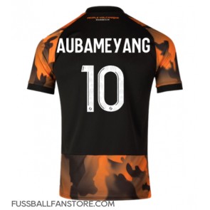 Olympique de Marseille Aubameyang #10 Replik 3rd trikot 2023-24 Kurzarm